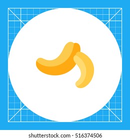 Cashew flat icon