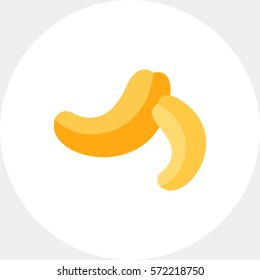 Cashew flat icon