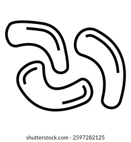 Cashew icon vector design symbol templates