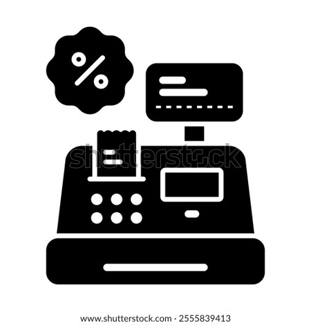 Cashier icon. cashier, payment, transaction, store, checkout, business, grocery, machine, supermarket, money. Vector icon illustration