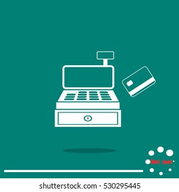 Cashier Icon Vector