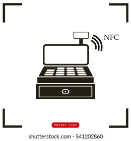 Cashier Icon Vector