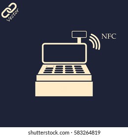 Cashier Icon Vector