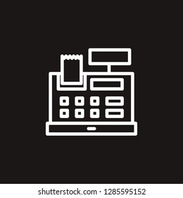cashier icon. cashier vector design. sign design