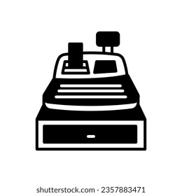 Cashier Machine icon in vector. Illustration
