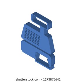 Cashier machine isometric left top view 3D icon
