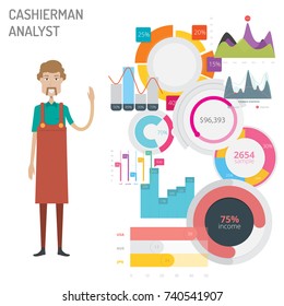 Cashierman Analyst with Diagram