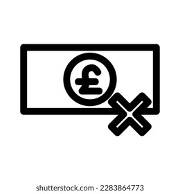 cashless icon or logo isolated sign symbol vector illustration - high quality black style vector icons
