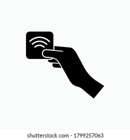 Cashless Icon. Modern Payment Methods Symbol for Design, Presentation, Website or Apps Elements - Vector.