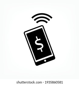 Cashless Icon. Modern Payment Symbol - Vector, Sign for Design, Presentation, Website or Apps Elements.