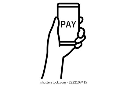 Cashless, online payments, use e-money on smart phones