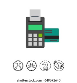 Cashless payment with credit card