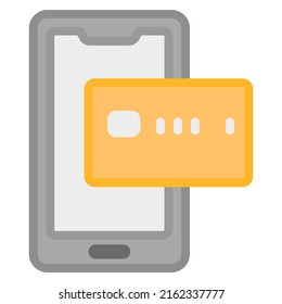Cashless Payment icon design, vector illustration, best used for presentations