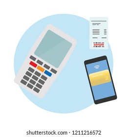 Cashless payment on mobile