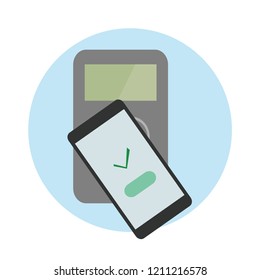 Cashless payment on mobile