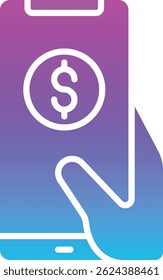 Cashless Payment vector icon. Can be used for printing, mobile and web applications.
