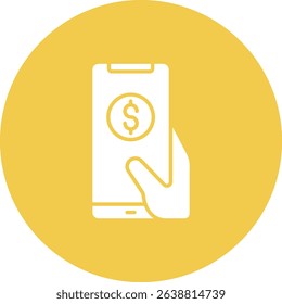 Cashless Payment vector icon. Can be used for printing, mobile and web applications.