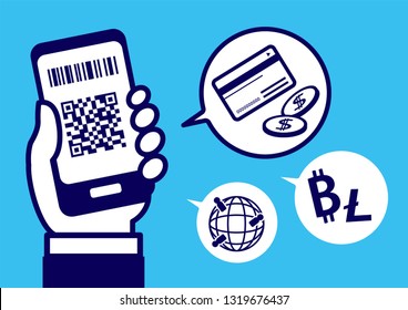 Cashless with smartphone
