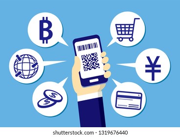 Cashless with smartphone