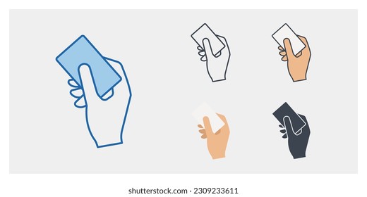 cashless system. Validated Ticket icon symbol template for graphic and web design collection logo vector illustration