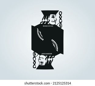 Casino abstract object for illustration