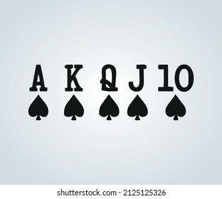 Objeto abstracto del casino para ilustración