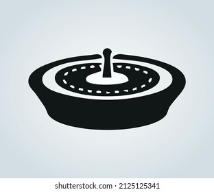 Casino abstract object for illustration