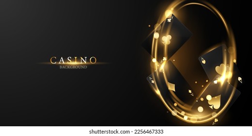 Casino background, luxury background vector illustration