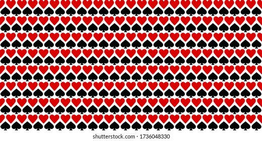 Casino Background Seamless Abstract Pattern Vector Illustration