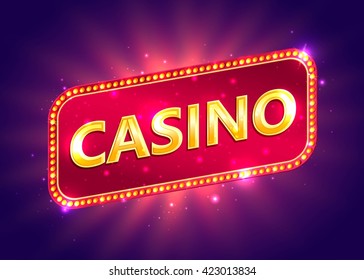 Casino-Hintergrund. Vektor EPS10.