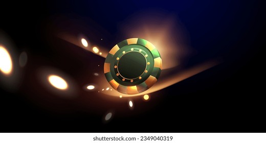 ilustración del vector de fondo del casino para el diseño elegante del afiche del afiche del juego
