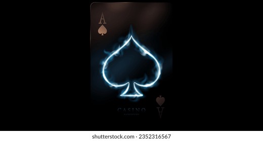 casino background vector illustration for gambling poster banner elegant design