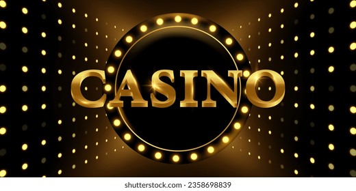 casino background vector illustration for gambling poster banner elegant design