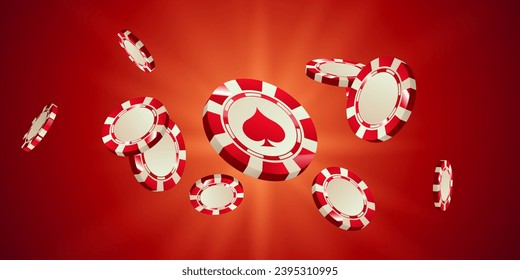 casino background vector illustration for gambling poster banner elegant design