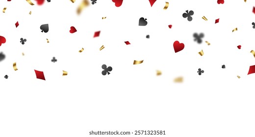 casino background vector illustration for gambling poster banner elegant design