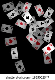 Casino banners. Template for advertising parties, events in Vegas. The concept of winning or gambling. Vector illustration