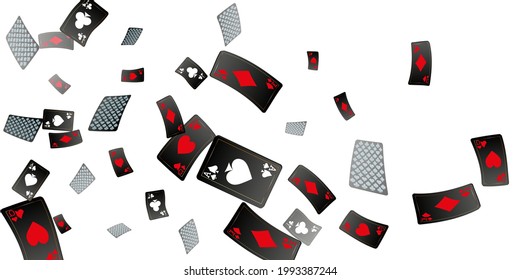 Casino banners. Template for advertising parties, events in Vegas. The concept of winning or gambling. Vector illustration