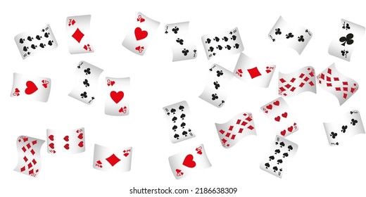 Casino banners. Template for advertising parties, events in Vegas. The concept of winning or gambling. Vector illustration