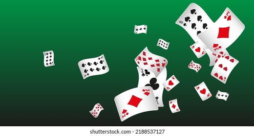 Casino banners. Template for advertising parties, events in Vegas. The concept of winning or gambling. Vector illustration
