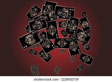 Casino banners. Template for advertising parties, events in Vegas. The concept of winning or gambling. Vector illustration in vintage style.
