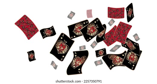 Casino banners. Template for advertising parties, events in Vegas. The concept of winning or gambling. Vector illustration