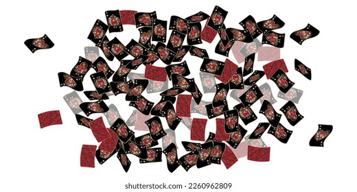 Casino banners. Template for advertising parties, events in Vegas. The concept of winning or gambling. Vector illustration
