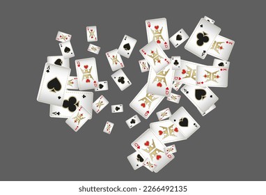 Casino banners. Template for advertising parties, events in Vegas. The concept of winning or gambling. Vector illustration