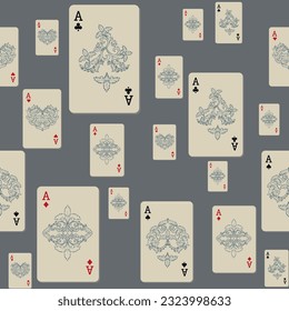 Casino banners. Template for advertising parties, events in Vegas. The concept of winning or gambling. Vector illustration
