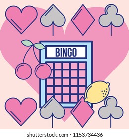 casino bingo game luck leisure image design