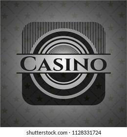 Casino black emblem