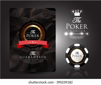 Casino card collection-vintage style-poker-casino-vip