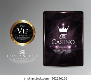Casino card collection-vintage-elegant-poker-casino-ace