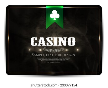 Casino card design