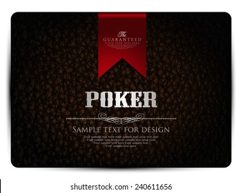 Casino card design